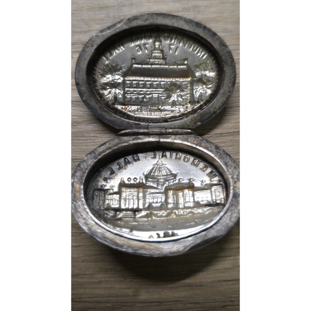 1776-1876 1st World's Fair 250 year America anniversary Centennial Locket - Picture 14 of 16